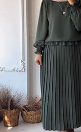 Berra Krep Takım Büyük Beden