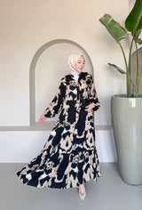 Versace Viskon Elbise