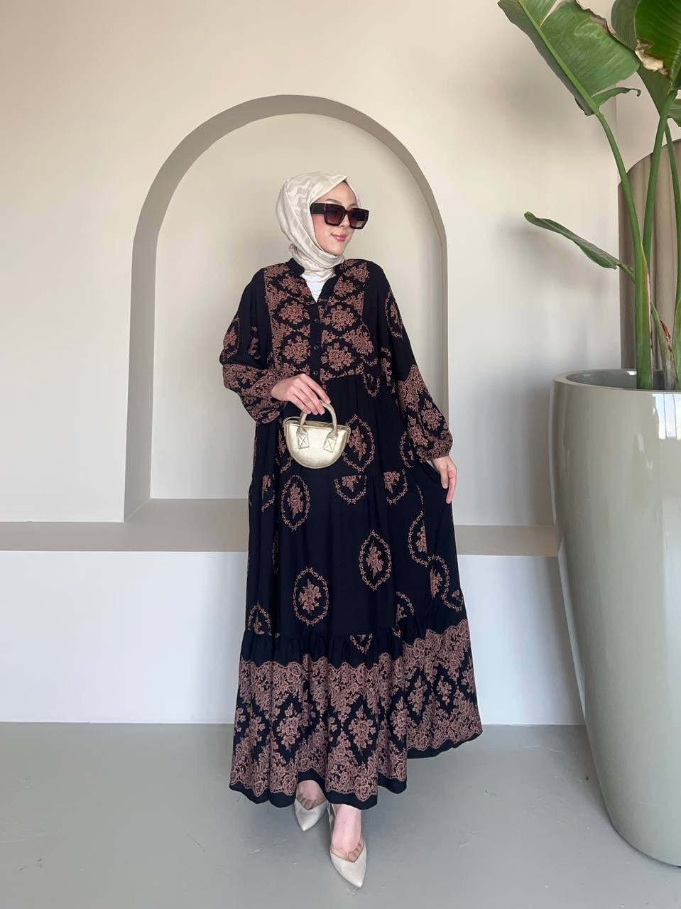 Mahra Viskon Elbise