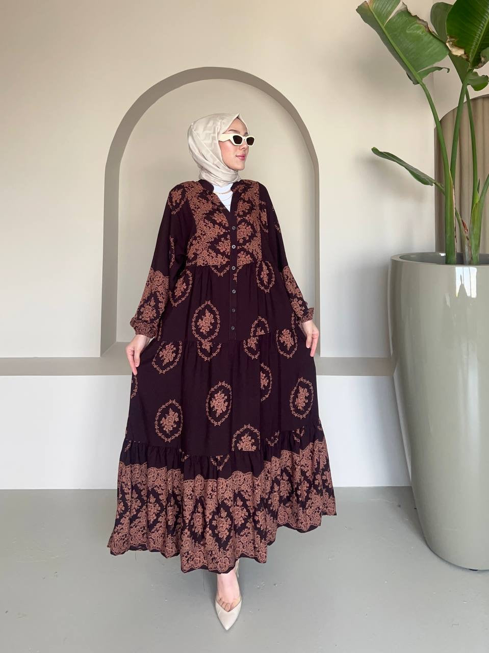 Mahra Viskon Elbise