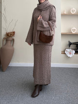 Three-Piece Knitwear Set