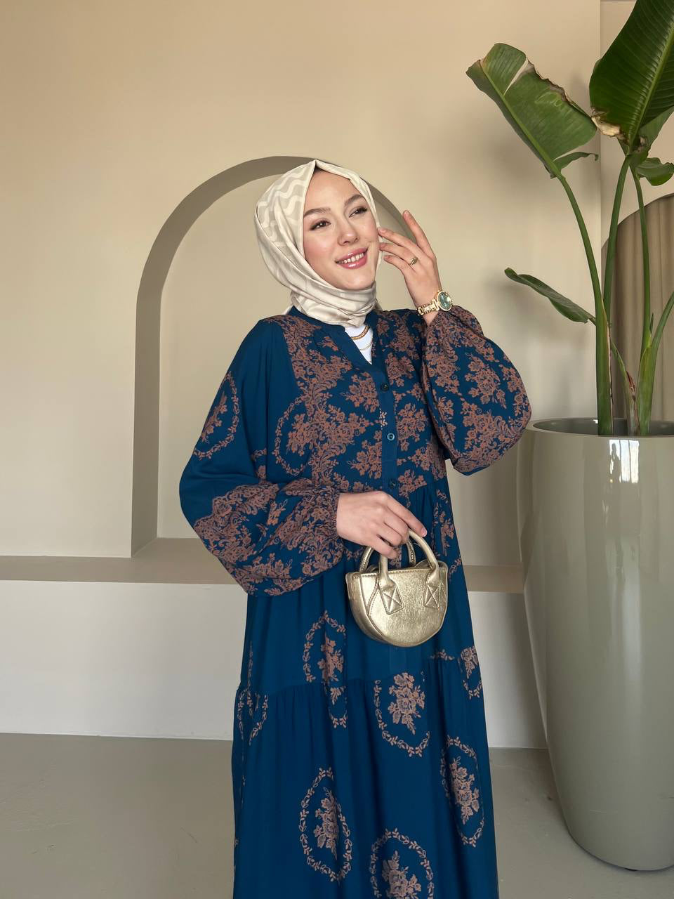 Mahra Viskon Elbise