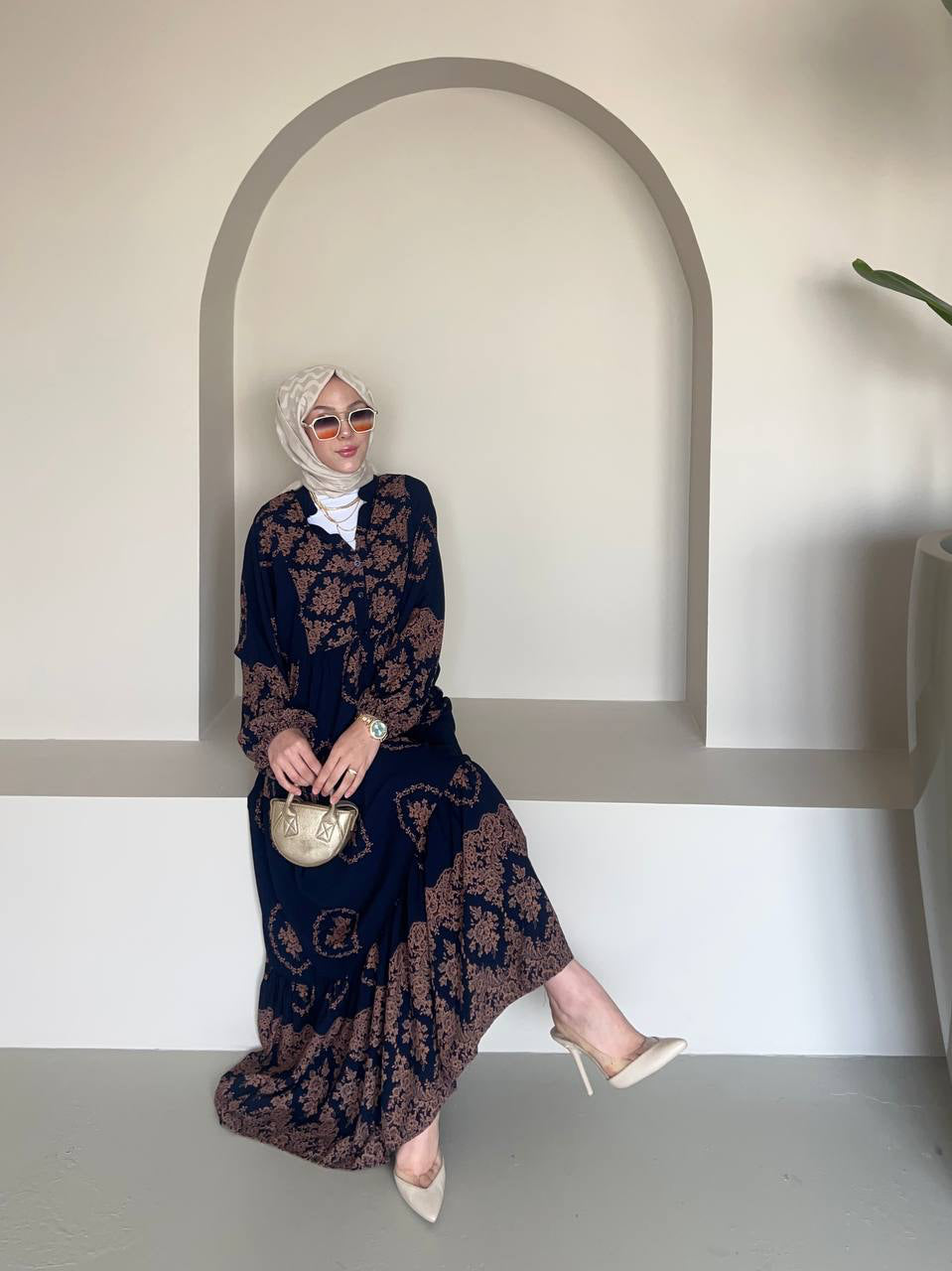 Mahra Viskon Elbise