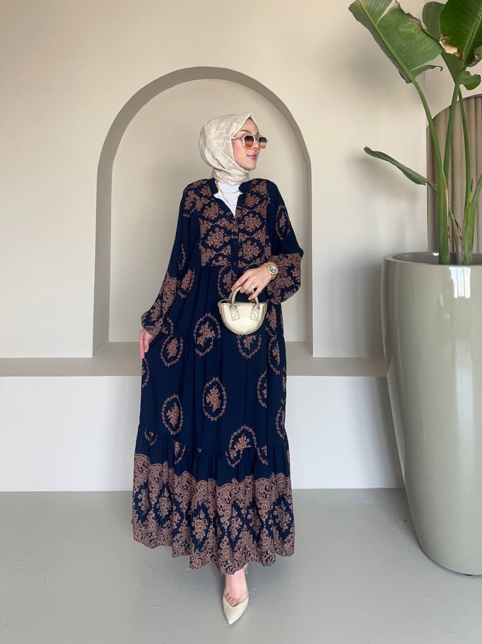 Mahra Viskon Elbise