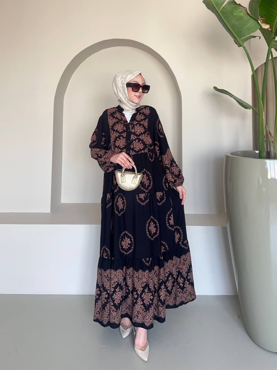 Mahra Viskon Elbise