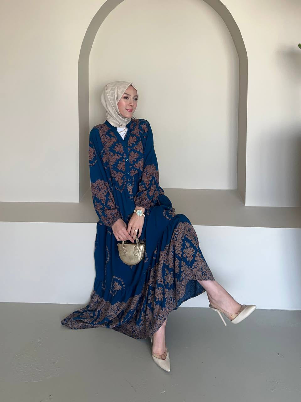 Mahra Viskon Elbise