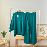 Balloon Sleeve Knit Set
