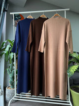 Fitilli Triko Elbise