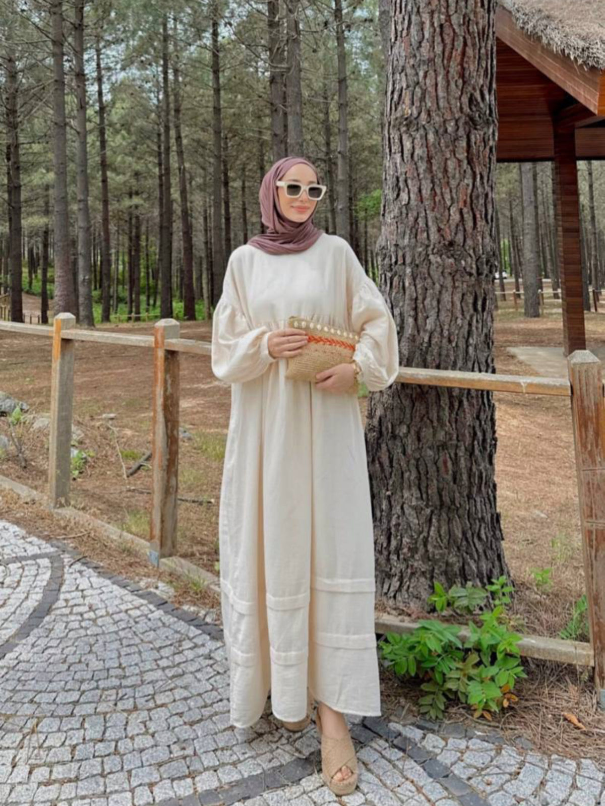 Müslin Kumaş Elbise