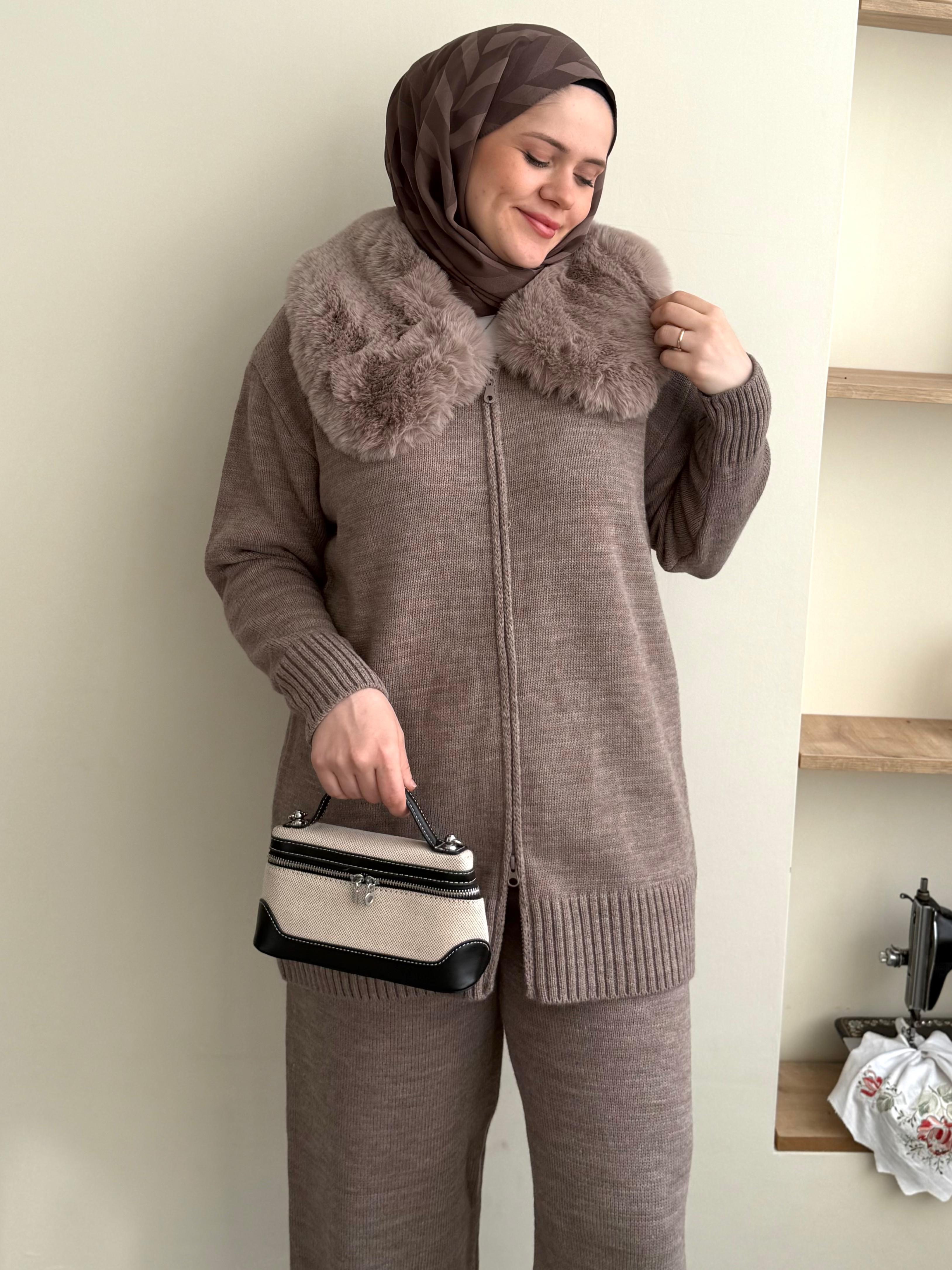 Kürklü Triko Takım