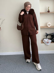 Kürklü Triko Takım