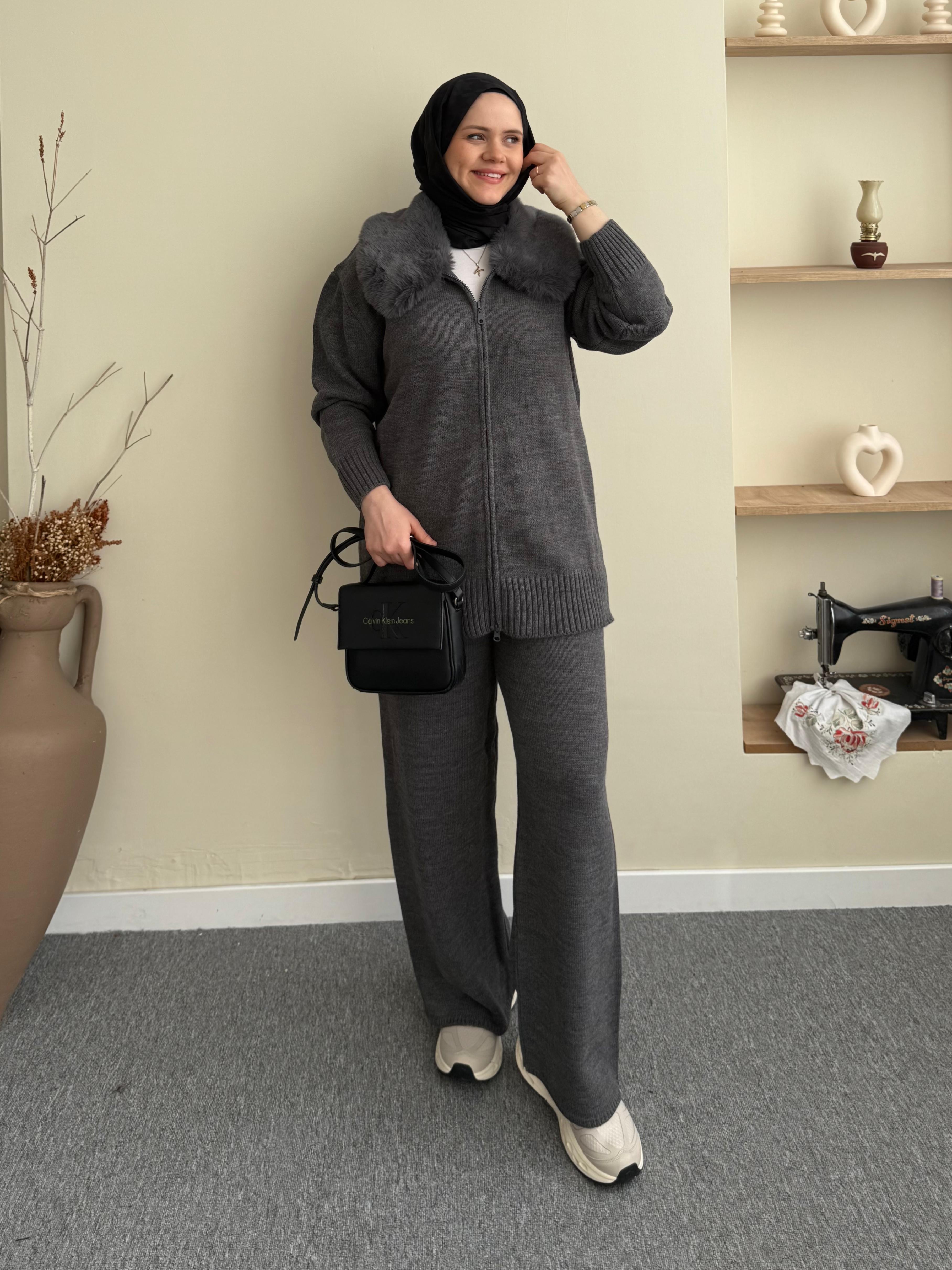 Kürklü Triko Takım