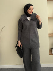 Kürklü Triko Takım