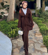 KNITTED Double-Breasted Suit