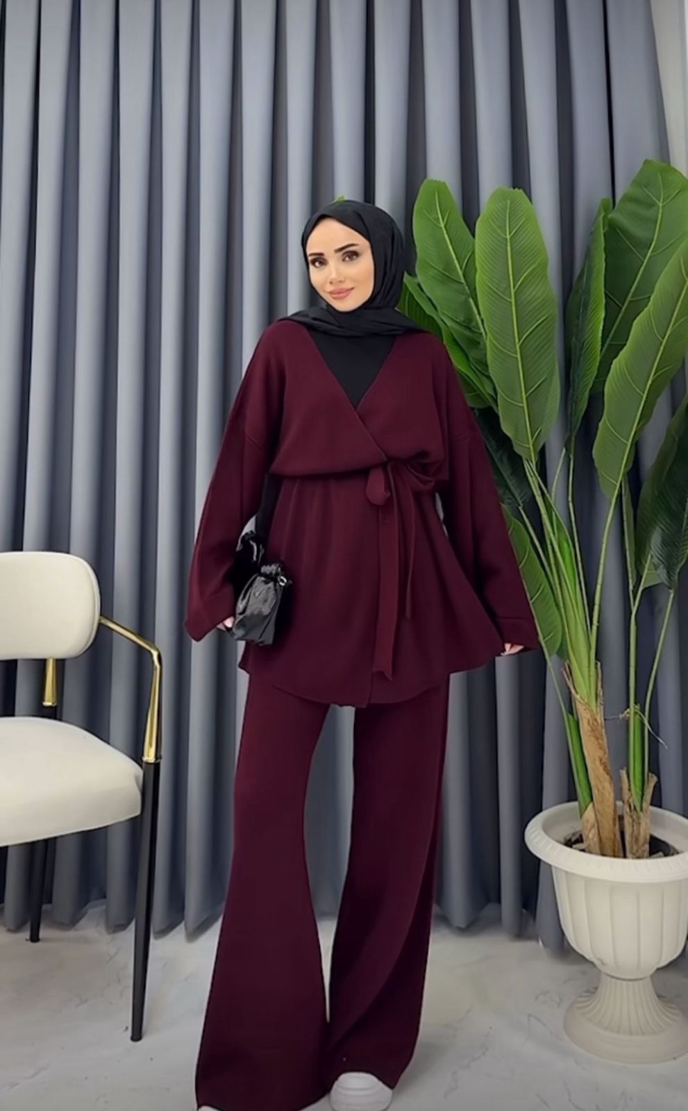 Kruvaze Triko Takım