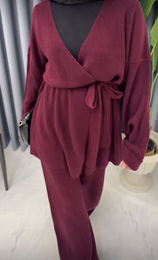 Kruvaze Triko Takım