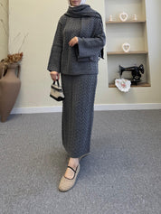 Three-Piece Knitwear Set