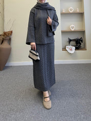 Three-Piece Knitwear Set