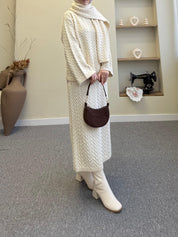Three-Piece Knitwear Set