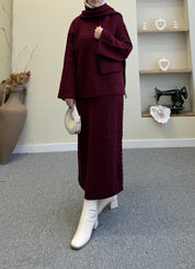 Three-Piece Knitwear Set