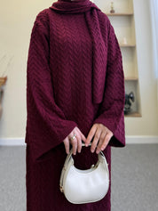 Three-Piece Knitwear Set