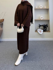 Three-Piece Knitwear Set
